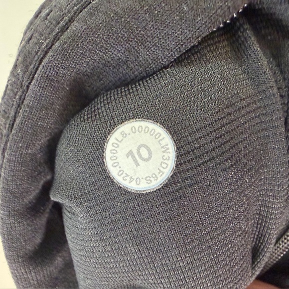 Lululemon Engineered Warmth Jogger Pants Womens 10 Black - Picture 7 of 11